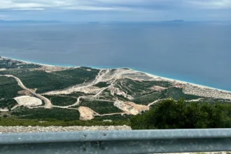 Palasa beach and the Ionian coas
